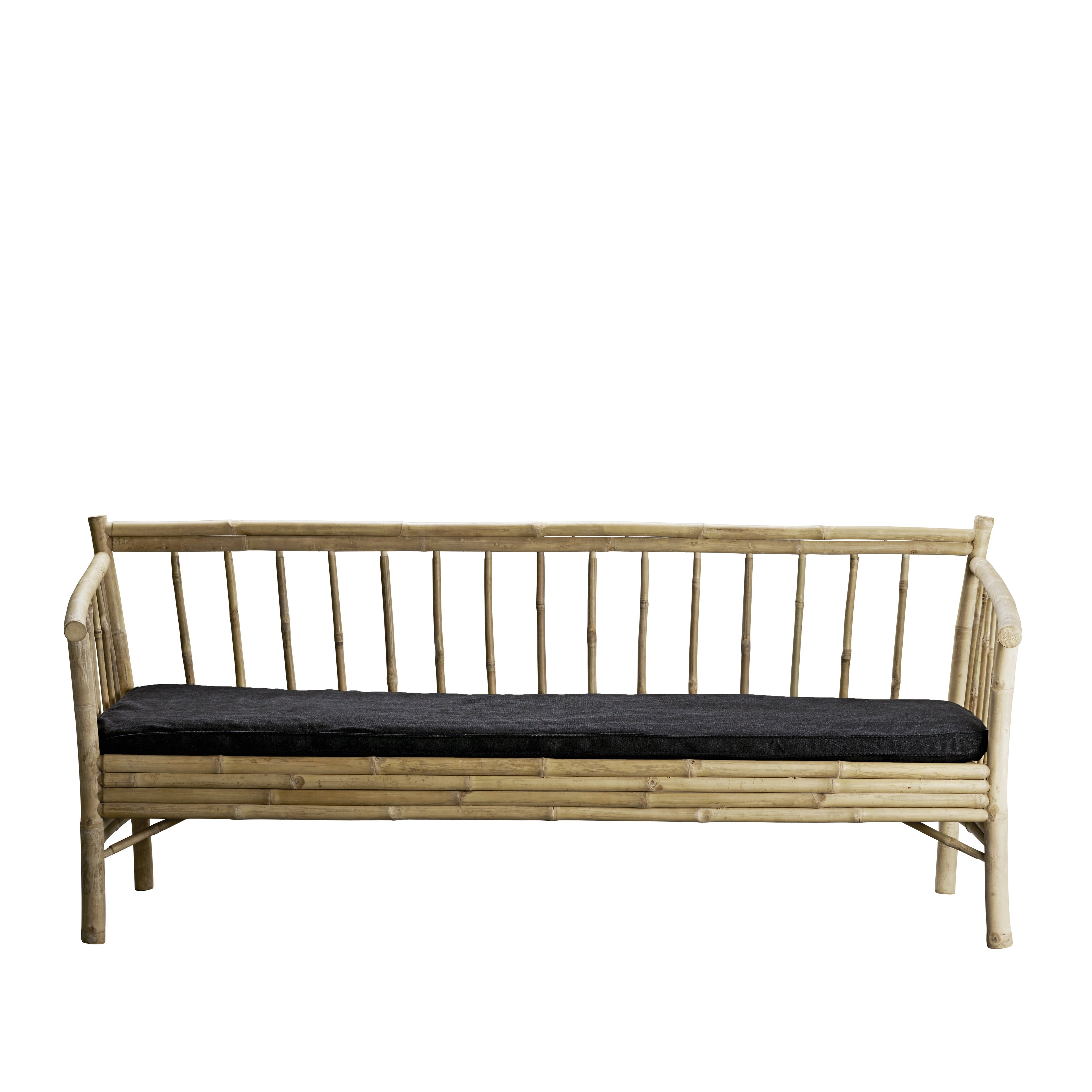 Divano Bamboo Lounge | Materasso Bianco, Sabbia, Grigio o Nero