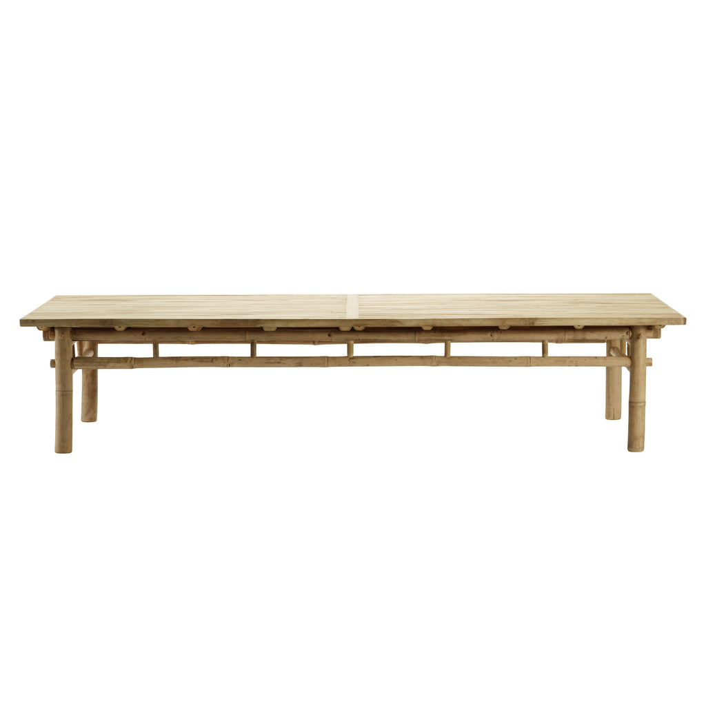 TAVOLINO IN BAMBOO | 170 X 70 H 35 CM