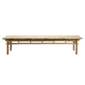 TAVOLINO IN BAMBOO | 170 X 70 H 35 CM