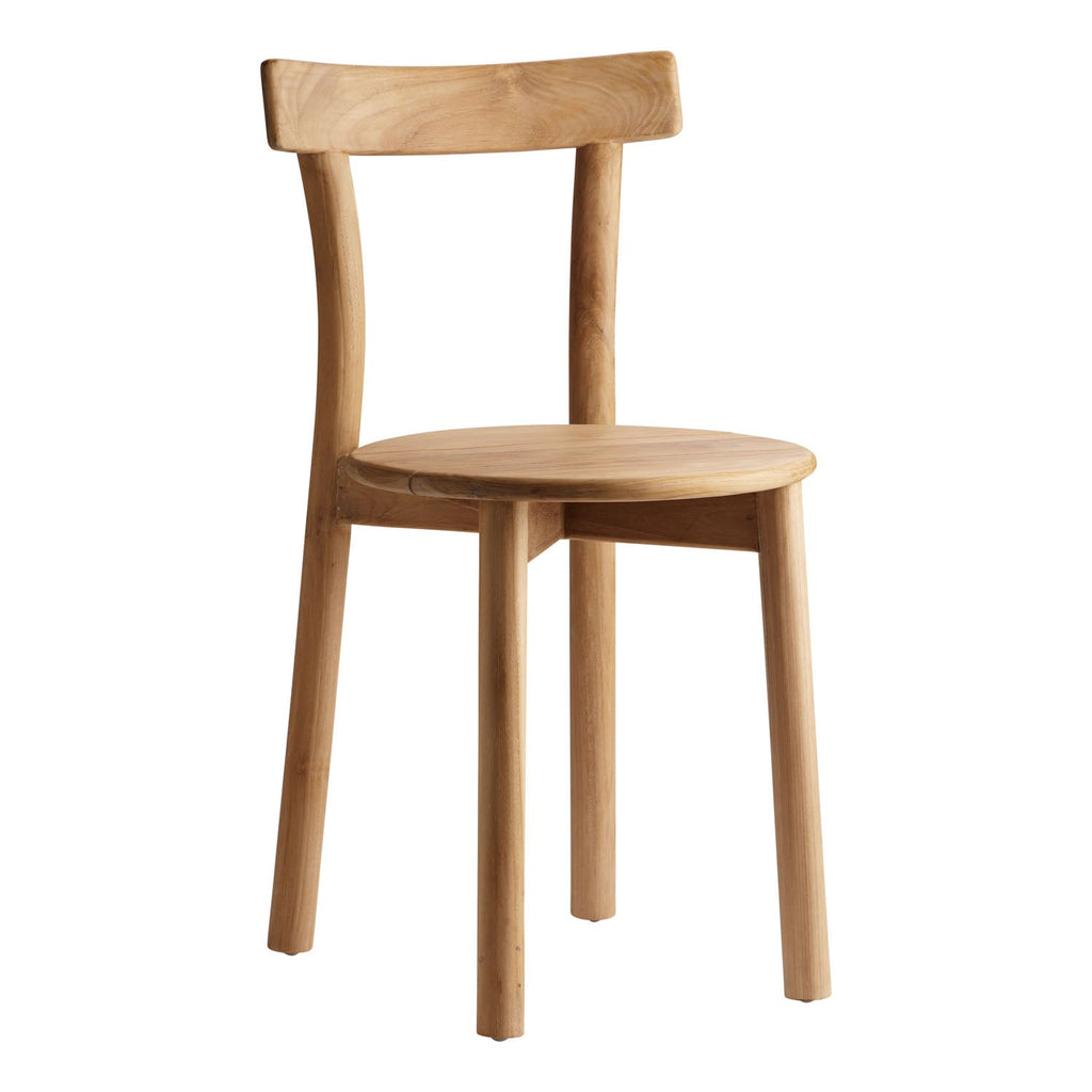 SEDIA IN TEAK | H 45 CM