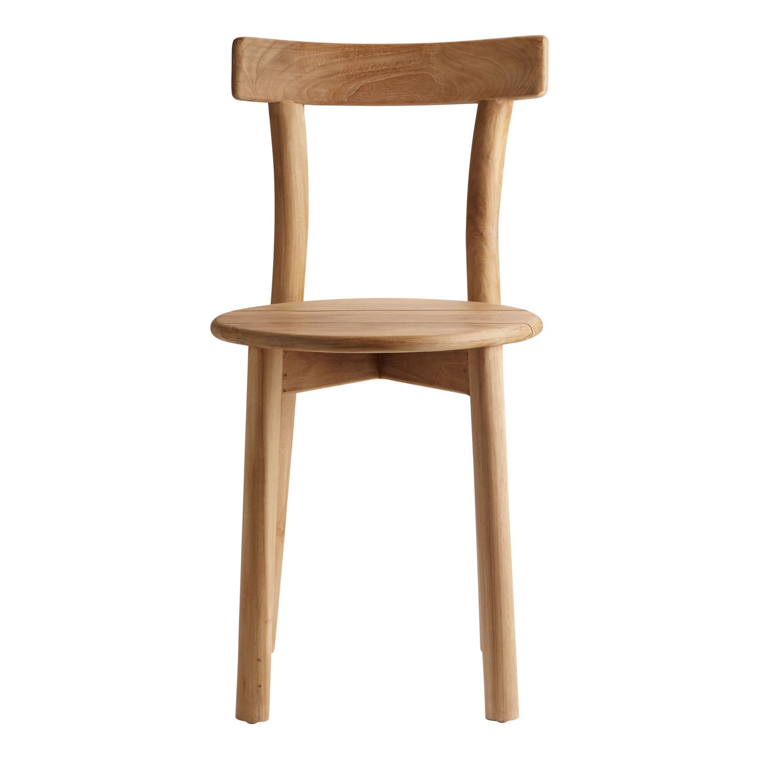 SEDIA IN TEAK | H 45 CM