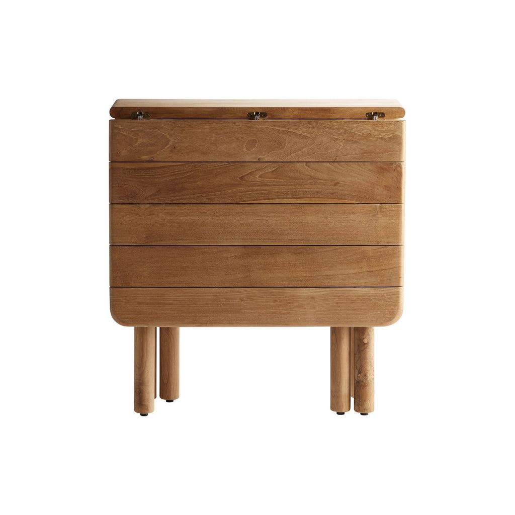 Tavolo Pieghevole | Teak | H 75 cm