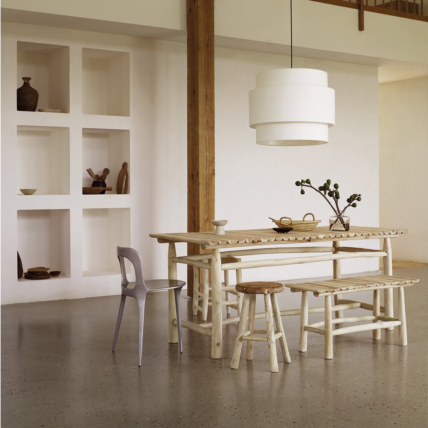 Panca Jati Teak | 90 x H 45 cm