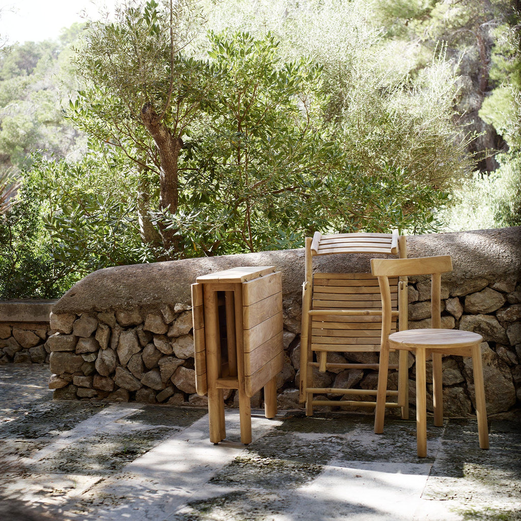 Tavolo Pieghevole | Teak | H 75 cm