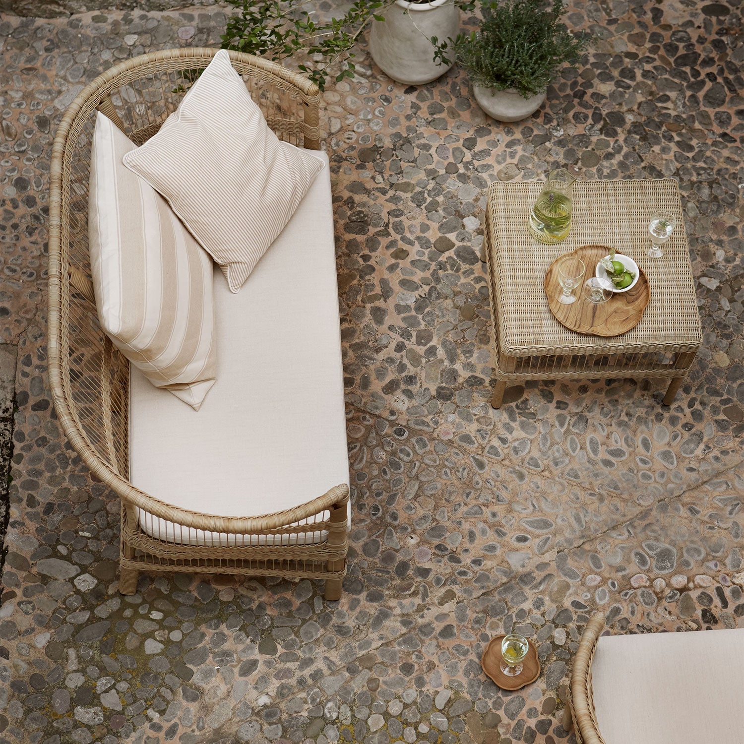 Divano lounge | Polyrattan | 146 cm