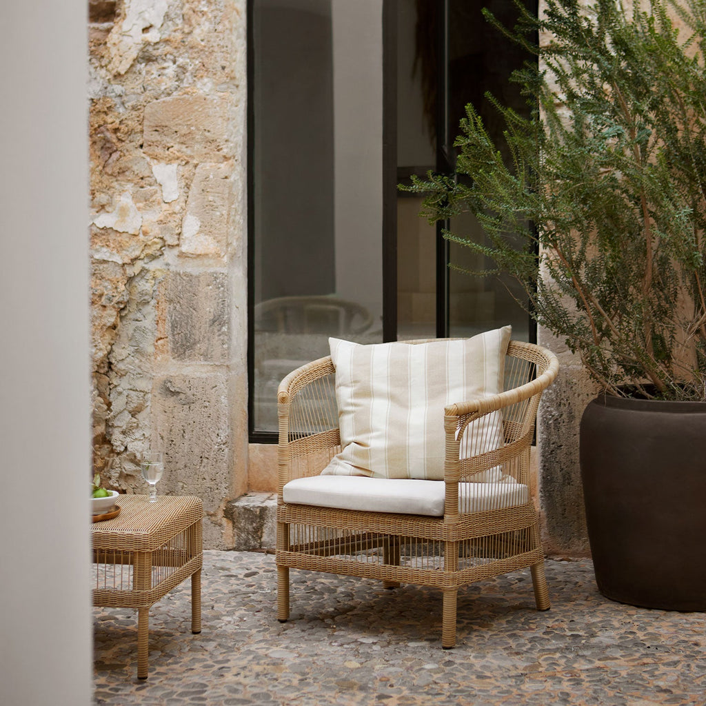 Sedia a sdraio | Polyrattan | 85 cm