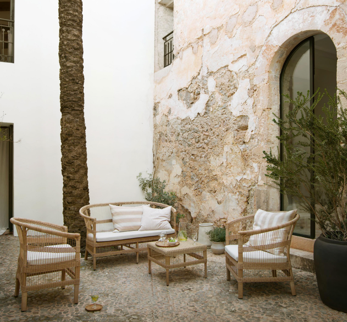 Sedia a sdraio | Polyrattan | 85 cm