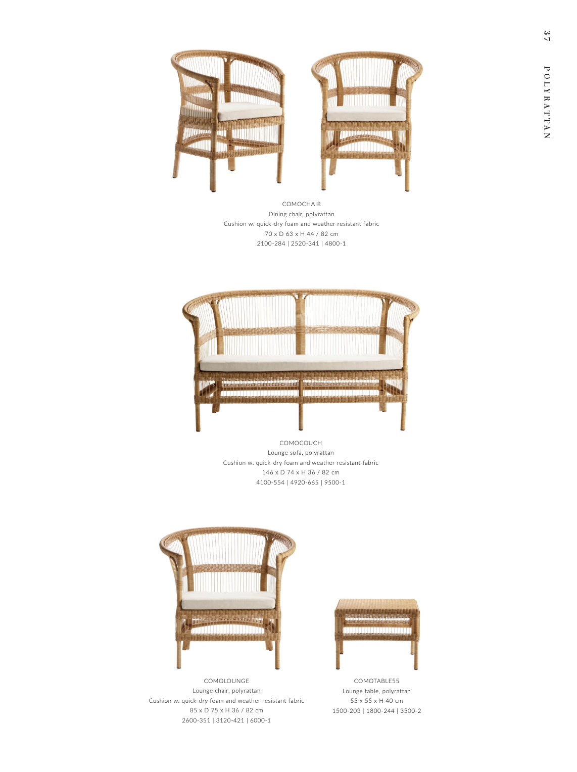 Sedia a sdraio | Polyrattan | 85 cm