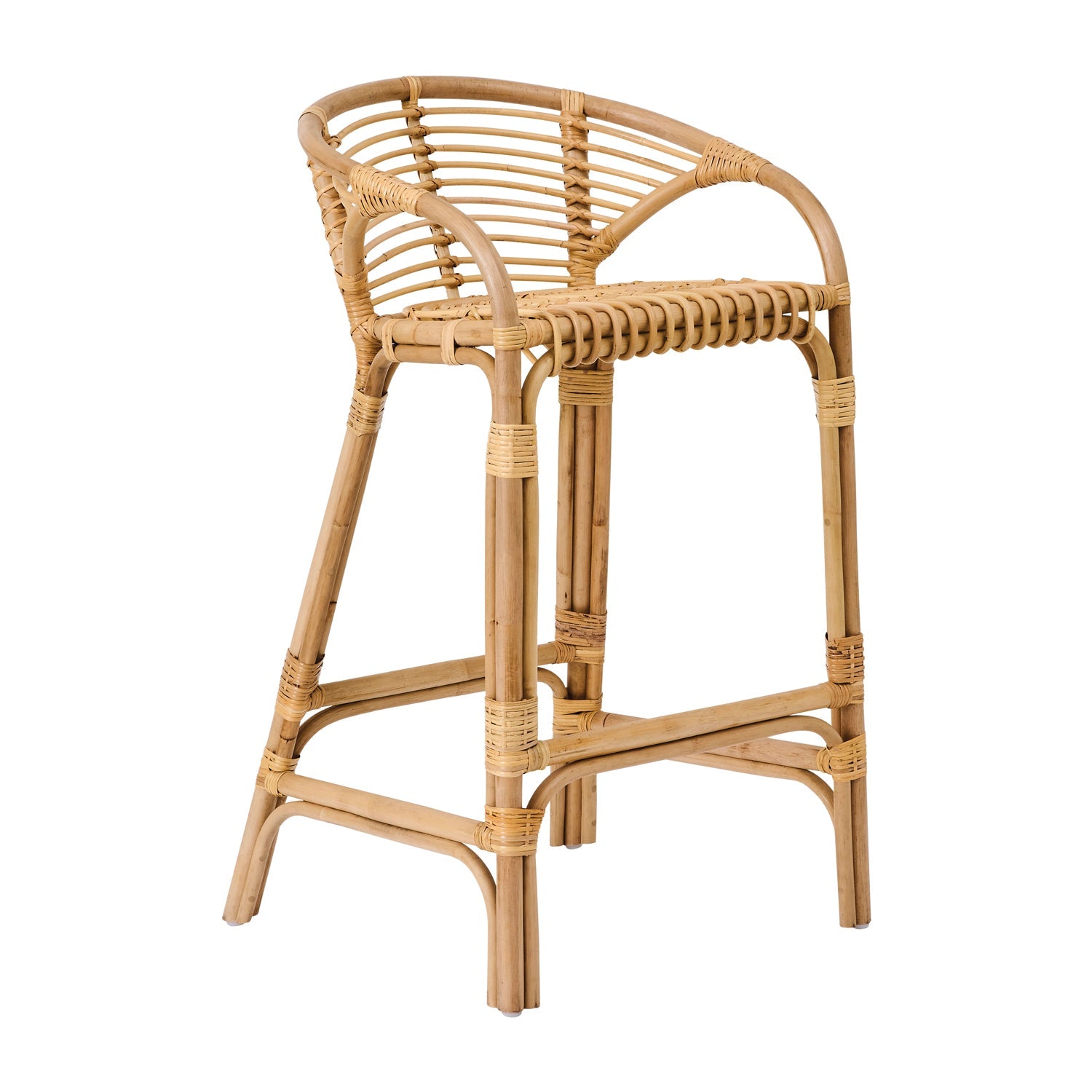Sgabello da bar | Rattan | H 97 cm