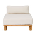 Sedia a Sdraio in Teak | Teak Riciclato 90 x 93 cm