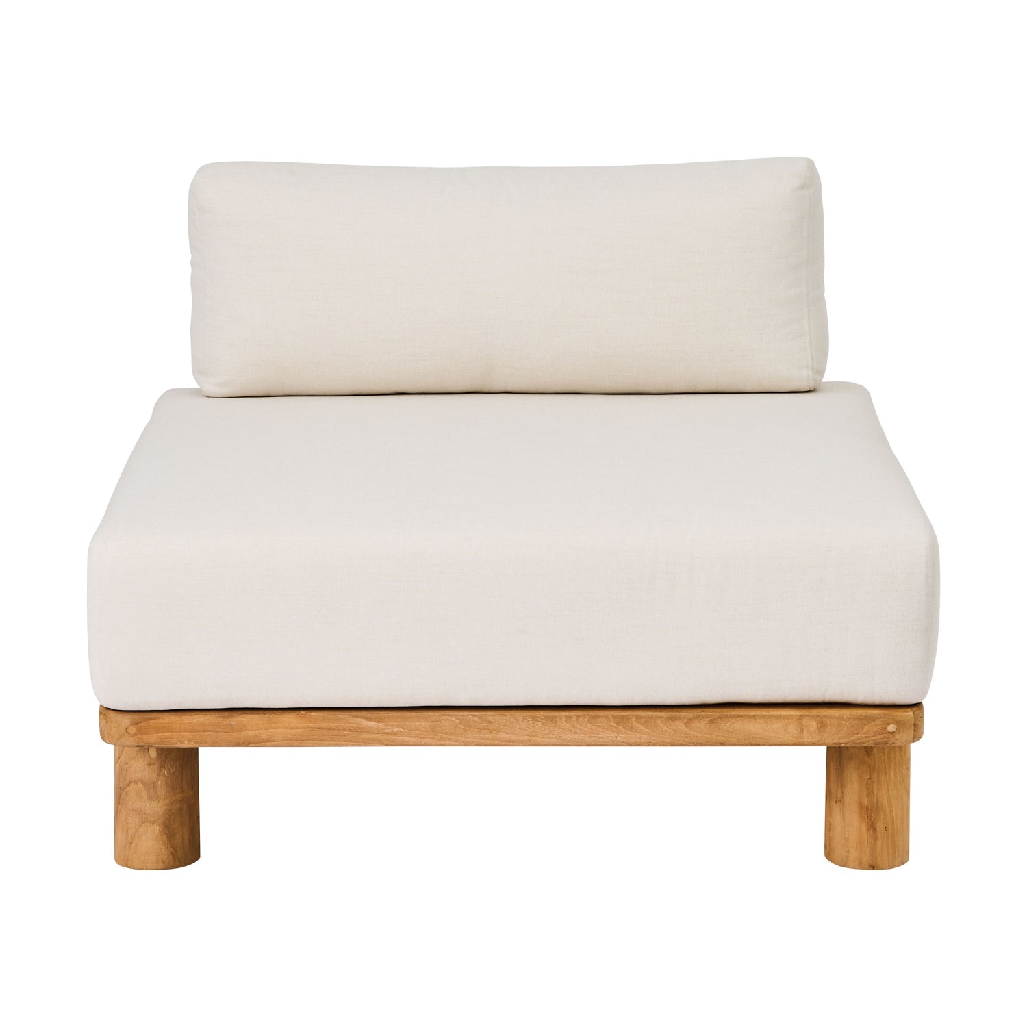 Sedia a Sdraio in Teak | Teak Riciclato 90 x 93 cm