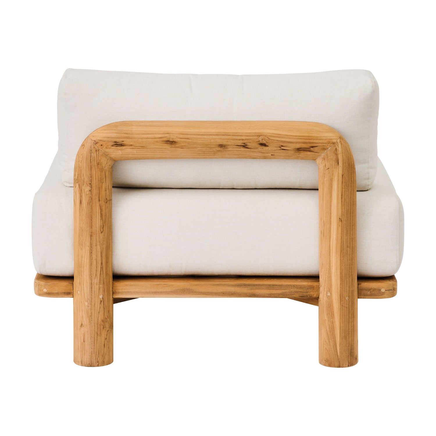 Sedia a Sdraio in Teak | Teak Riciclato 90 x 93 cm