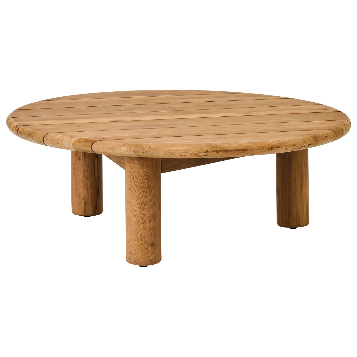 Tavolino Teak | Teak Riciclato | Ø 100 x H 35 cm