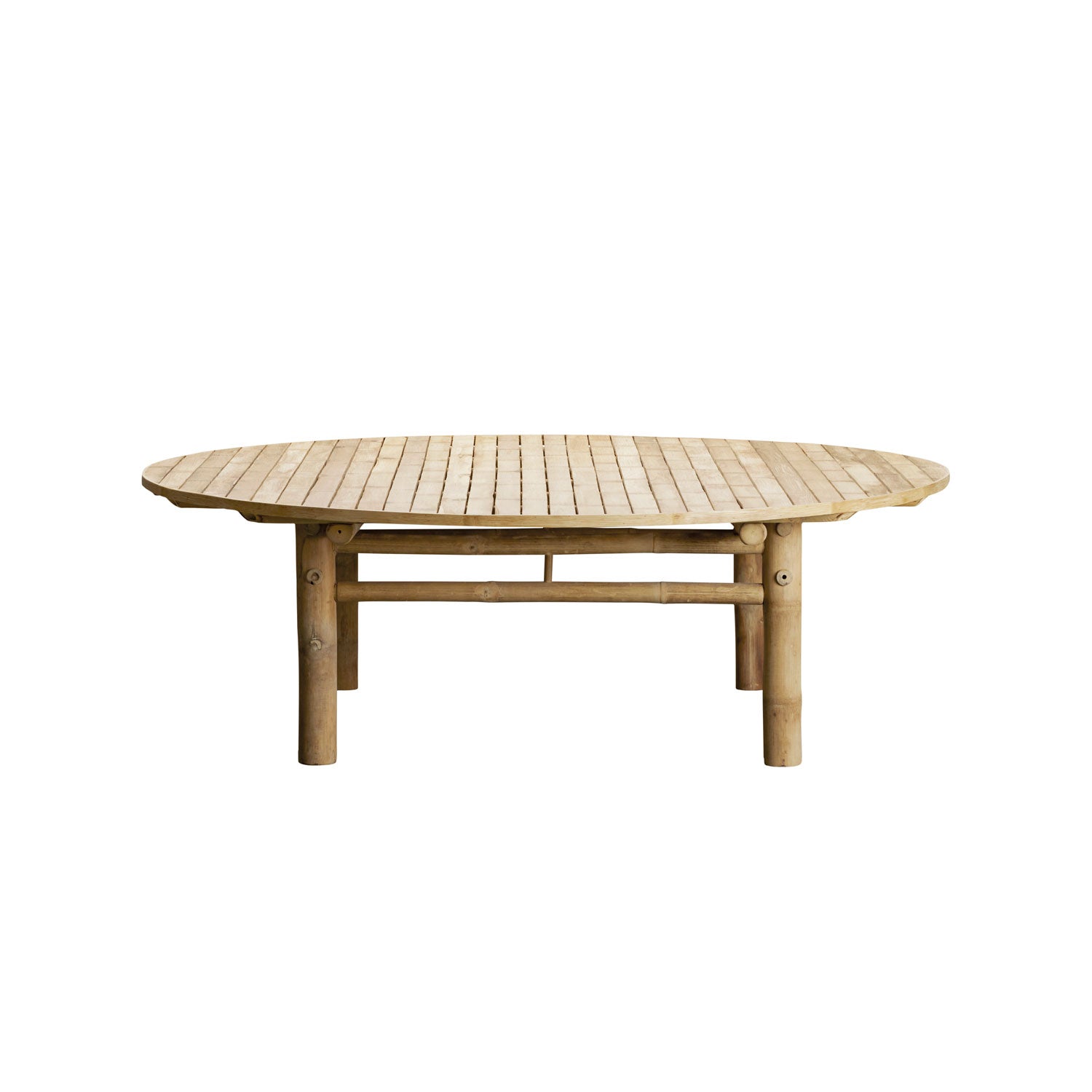Tavolo da salotto in bambù, Ø 140 cm